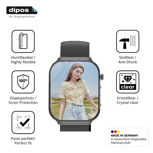 Displayschutz hergestellt in Deutschland, höchste Qualität made in Germany