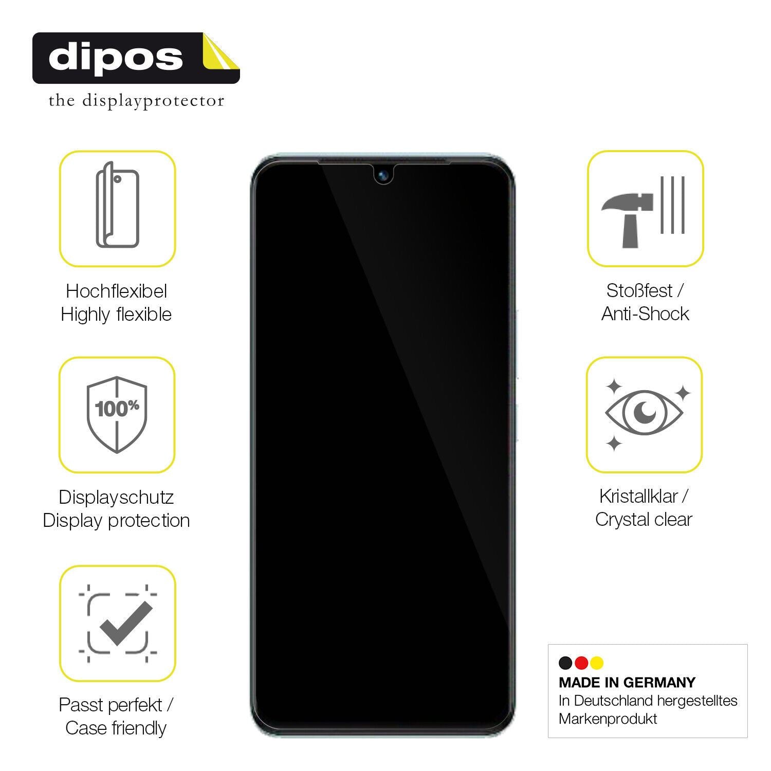 Displayschutz hergestellt in Deutschland, höchste Qualität made in Germany