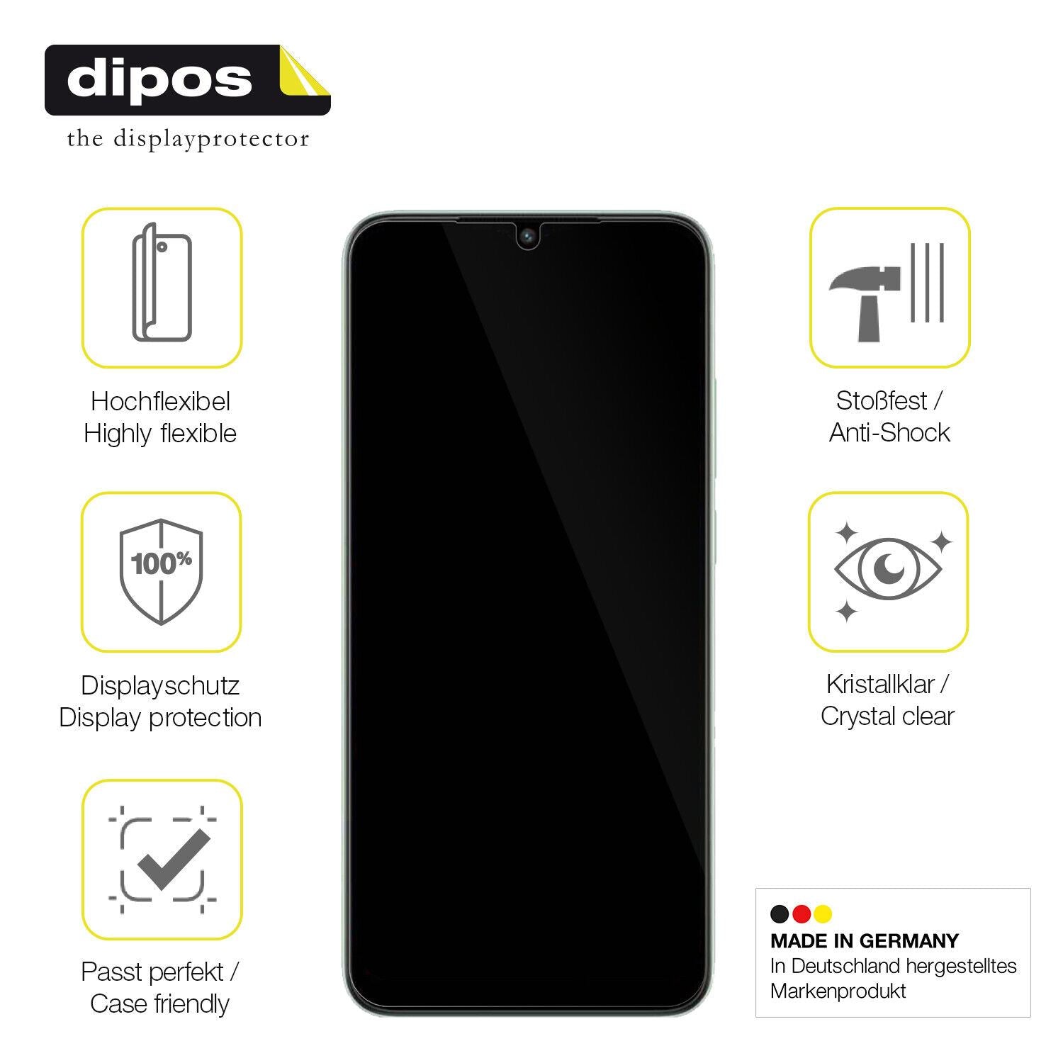 Displayschutz hergestellt in Deutschland, höchste Qualität made in Germany