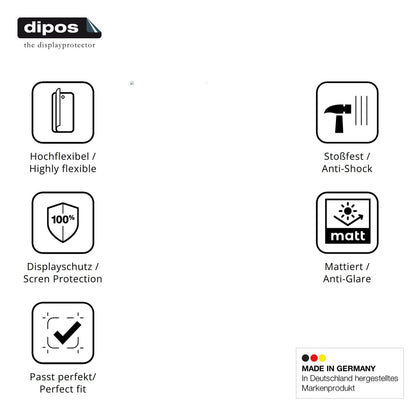 Displayschutz hergestellt in Deutschland, höchste Qualität made in Germany
