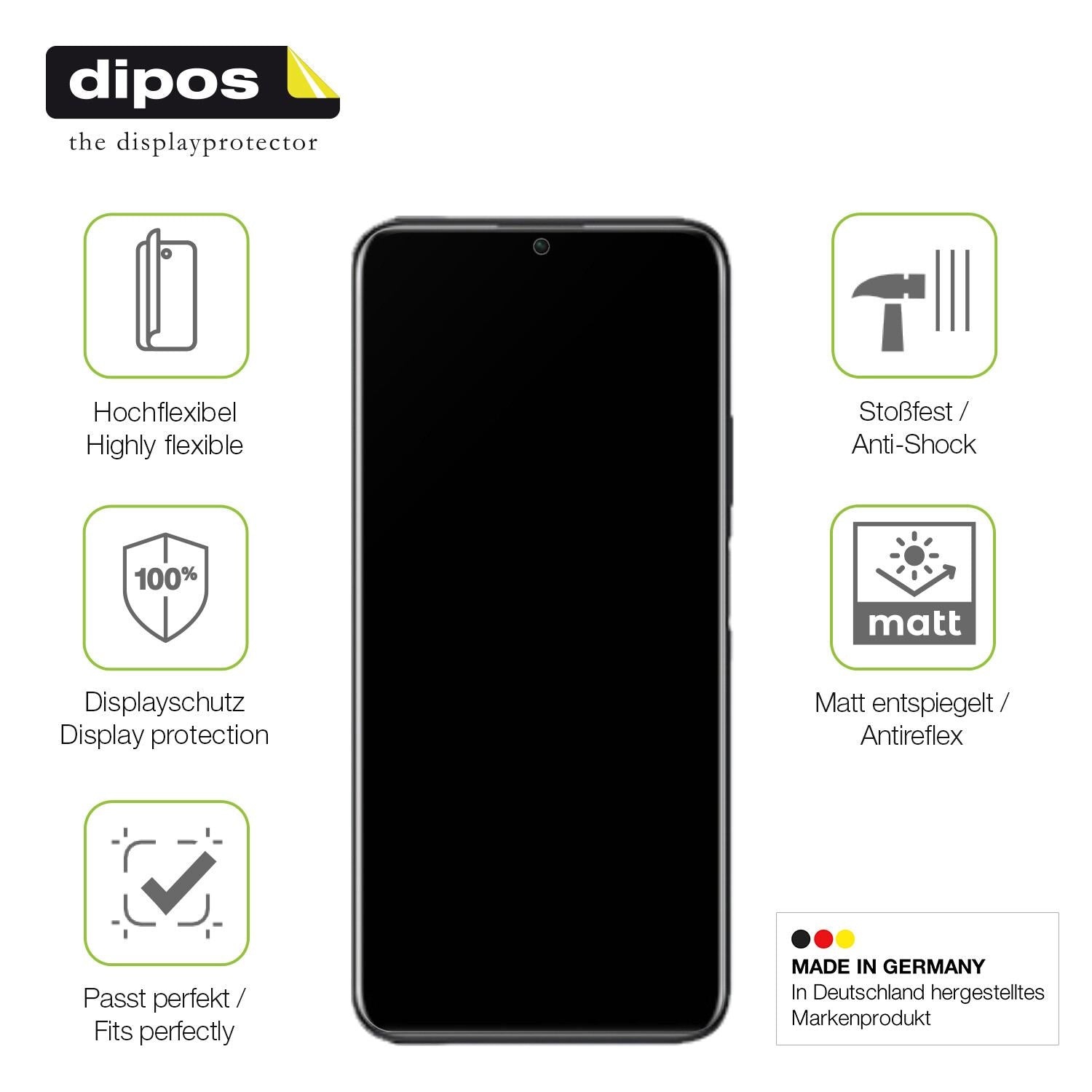 Displayschutz hergestellt in Deutschland, höchste Qualität made in Germany