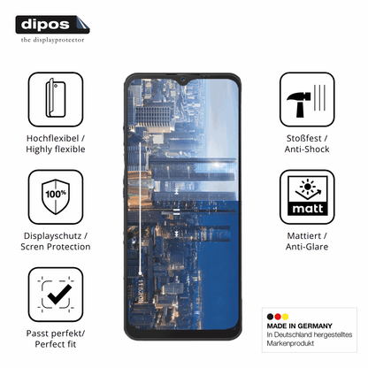 Displayschutz hergestellt in Deutschland, höchste Qualität made in Germany