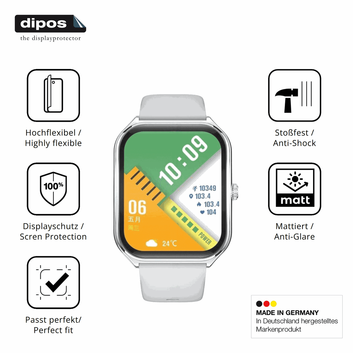 Displayschutz hergestellt in Deutschland, h�chste Qualit�t made in Germany