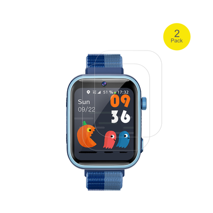 AimiuveiT45 Kids Smartwatch 1.83 Zoll mit aufgebrachter dipos Displayschutzfolie, glasklare Darstellung ohne Einschränkungen