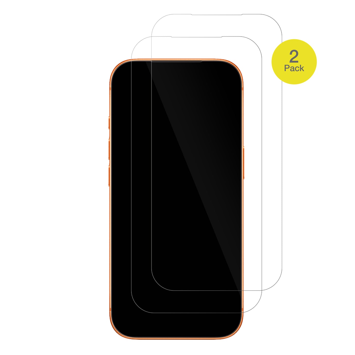 AppleiPhone 17 Pro Max mit aufgebrachter dipos Displayschutzfolie, glasklare Darstellung ohne Einschränkungen
