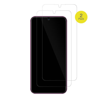 BQ6051G mit aufgebrachter dipos Displayschutzfolie, glasklare Darstellung ohne Einschränkungen