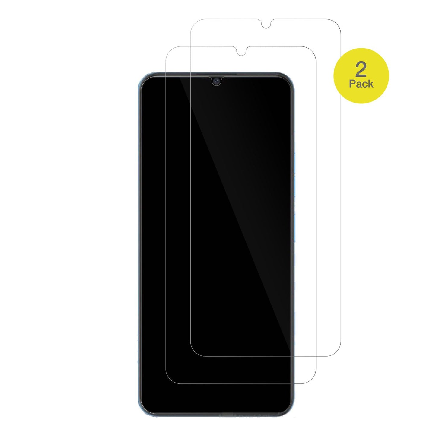 CoolpadCool 20S mit aufgebrachter dipos Displayschutzfolie, glasklare Darstellung ohne Einschränkungen