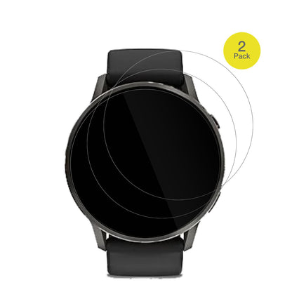 GarminVenu 4 41mm mit aufgebrachter dipos Displayschutzfolie, glasklare Darstellung ohne Einschränkungen