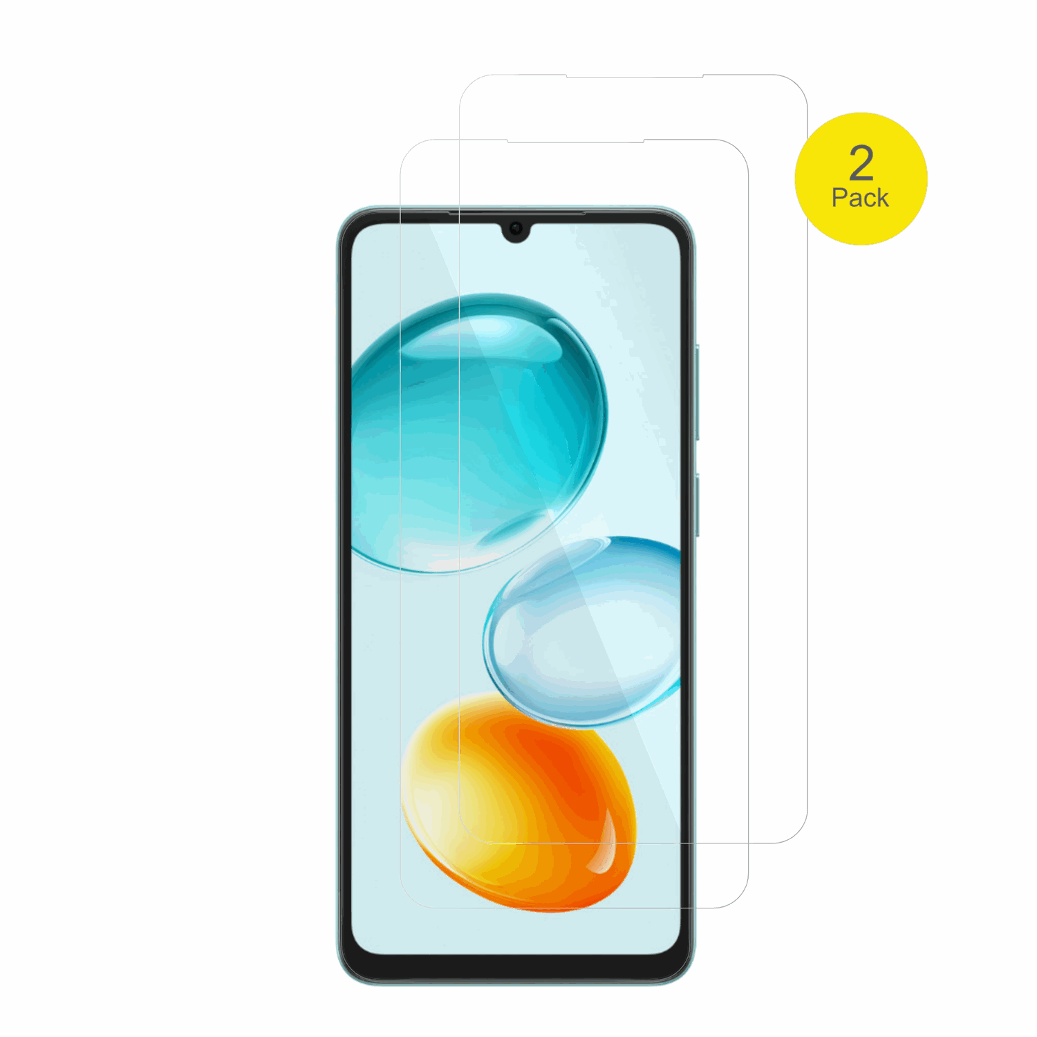 HonorPlay 11C mit aufgebrachter dipos Displayschutzfolie, glasklare Darstellung ohne Einschränkungen