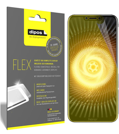 HonorPlay mit aufgebrachter dipos Displayschutzfolie, glasklare Darstellung ohne Einschränkungen