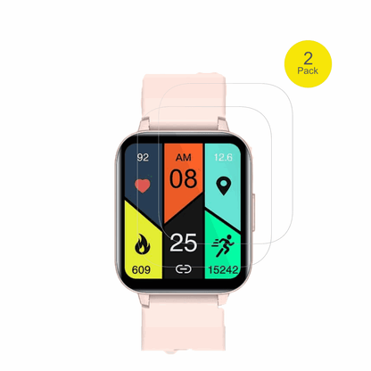 HuakuaG20 1.69 mit aufgebrachter dipos Displayschutzfolie, glasklare Darstellung ohne Einschränkungen