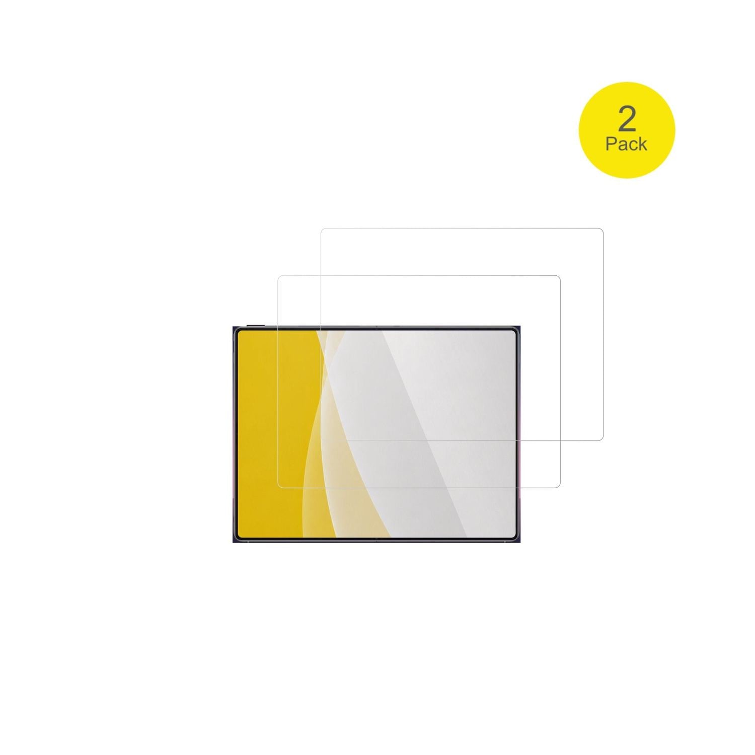 HuaweiMateBook Fold Ultimate Design Kirin X90 Plus mit aufgebrachter dipos Displayschutzfolie, glasklare Darstellung ohne Einschränkungen