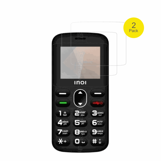 INOI148 Senior 4G mit aufgebrachter dipos Displayschutzfolie, glasklare Darstellung ohne Einschränkungen