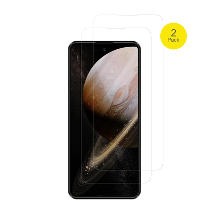 JoyHandyPova 7 Pro mit aufgebrachter dipos Displayschutzfolie, glasklare Darstellung ohne Einschränkungen
