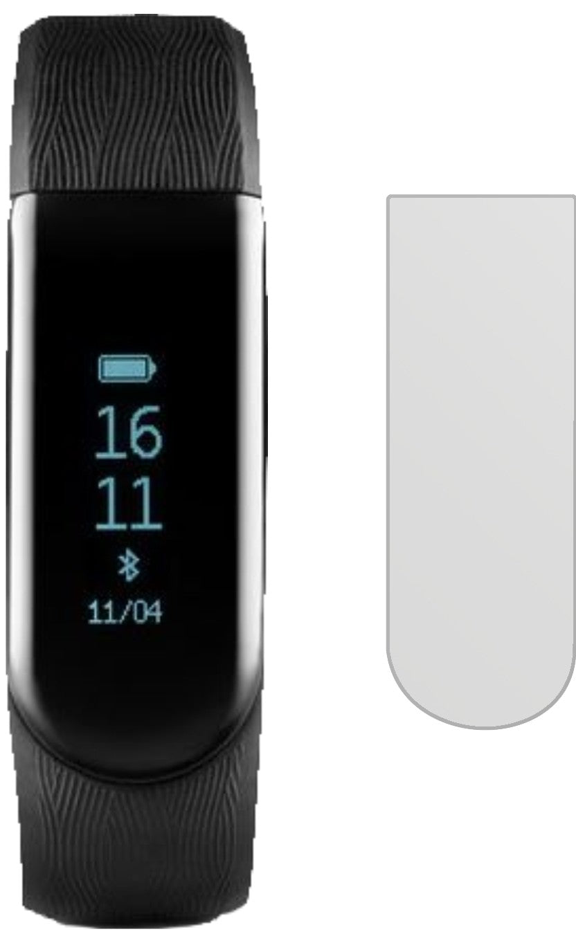 MedionLife S2000 TPU mit aufgebrachter dipos Displayschutzfolie, glasklare Darstellung ohne Einschränkungen