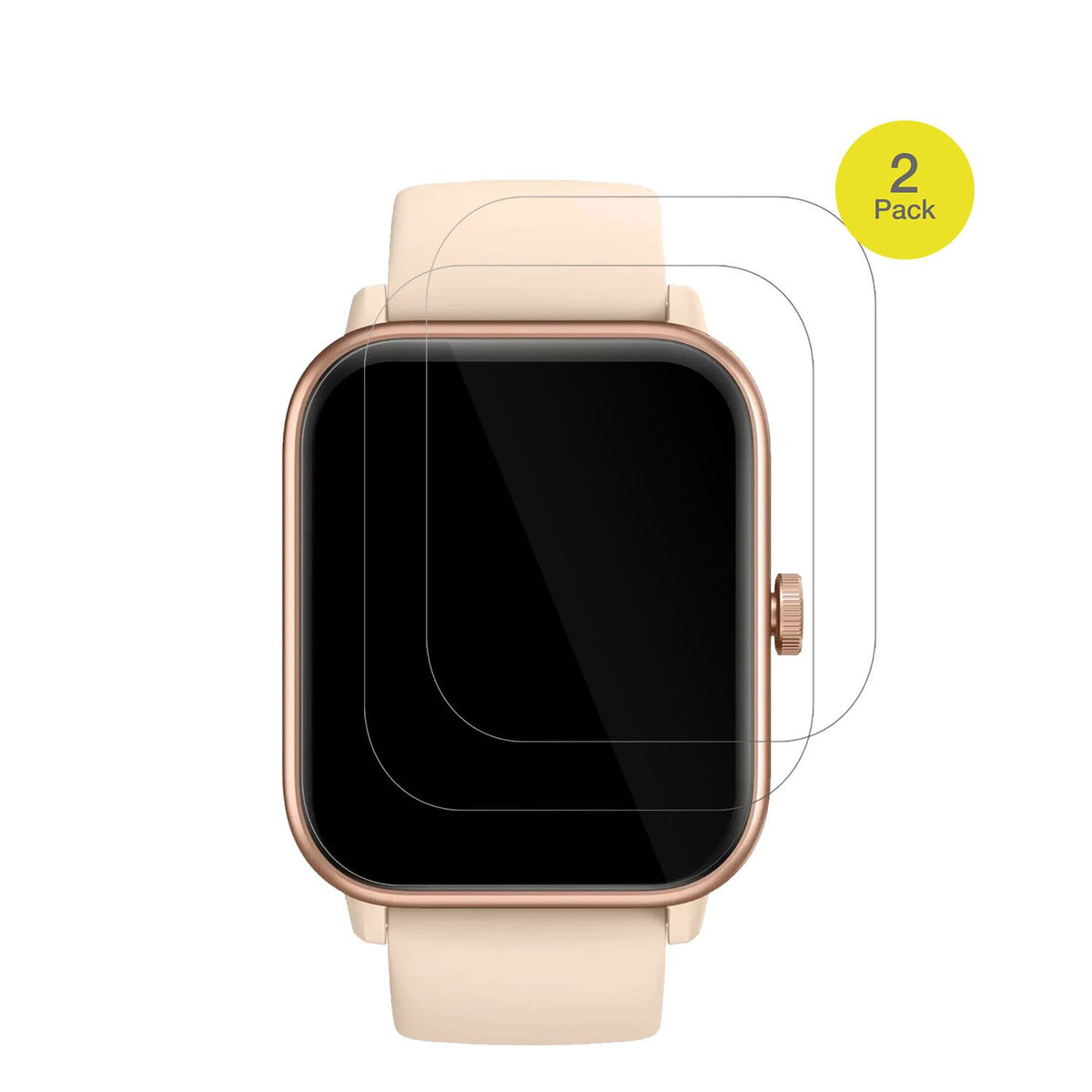 NoiseColorfit Pro 4 Max mit aufgebrachter dipos Displayschutzfolie, glasklare Darstellung ohne Einschränkungen