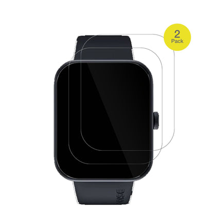 NoiseColorFit Pulse Go Buzz mit aufgebrachter dipos Displayschutzfolie, glasklare Darstellung ohne Einschränkungen