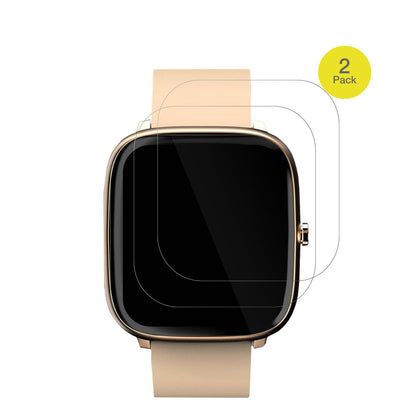 NoiseColorfit Qube O2 mit aufgebrachter dipos Displayschutzfolie, glasklare Darstellung ohne Einschränkungen