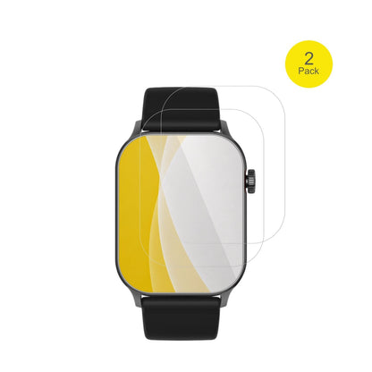 OOQEWatch Pro 8 mit aufgebrachter dipos Displayschutzfolie, glasklare Darstellung ohne Einschränkungen