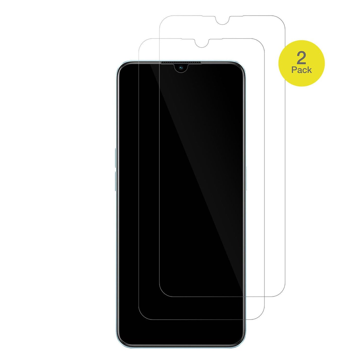 OPPOA78 mit aufgebrachter dipos Displayschutzfolie, glasklare Darstellung ohne Einschränkungen