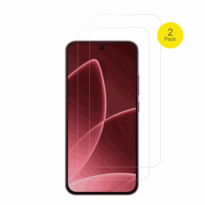 OppoF33 Pro 5G mit aufgebrachter dipos Displayschutzfolie, glasklare Darstellung ohne Einschränkungen