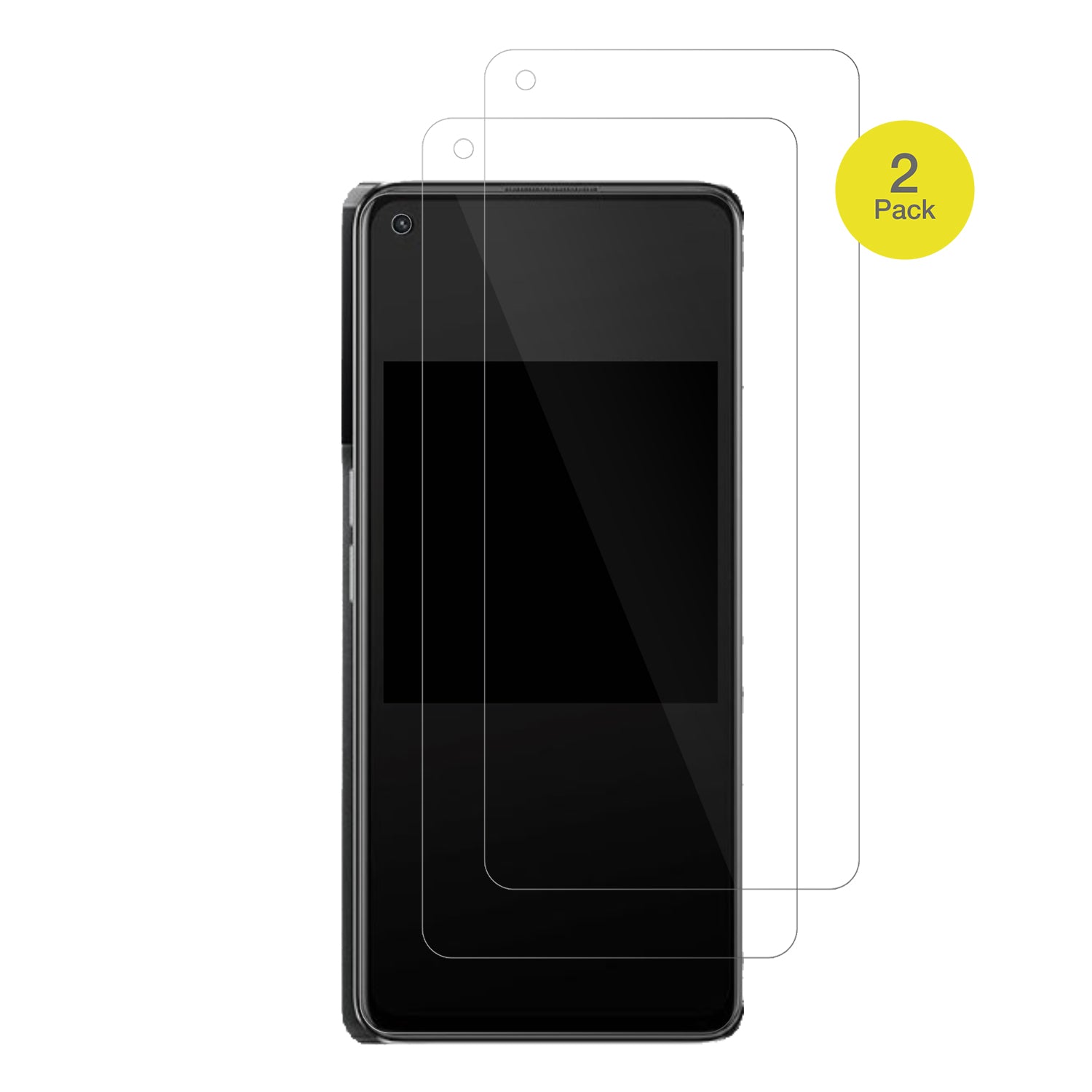 OppoK10 Pro 5G mit aufgebrachter dipos Displayschutzfolie, glasklare Darstellung ohne Einschränkungen