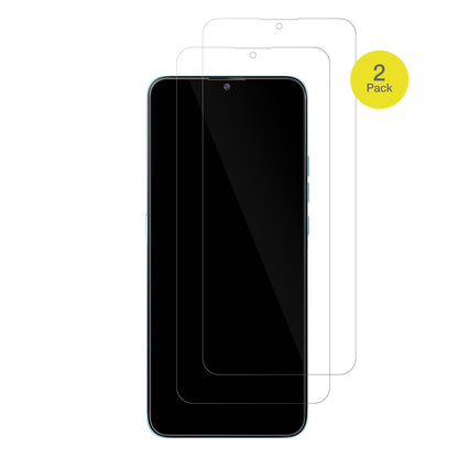 OukitelC33 4G mit aufgebrachter dipos Displayschutzfolie, glasklare Darstellung ohne Einschränkungen