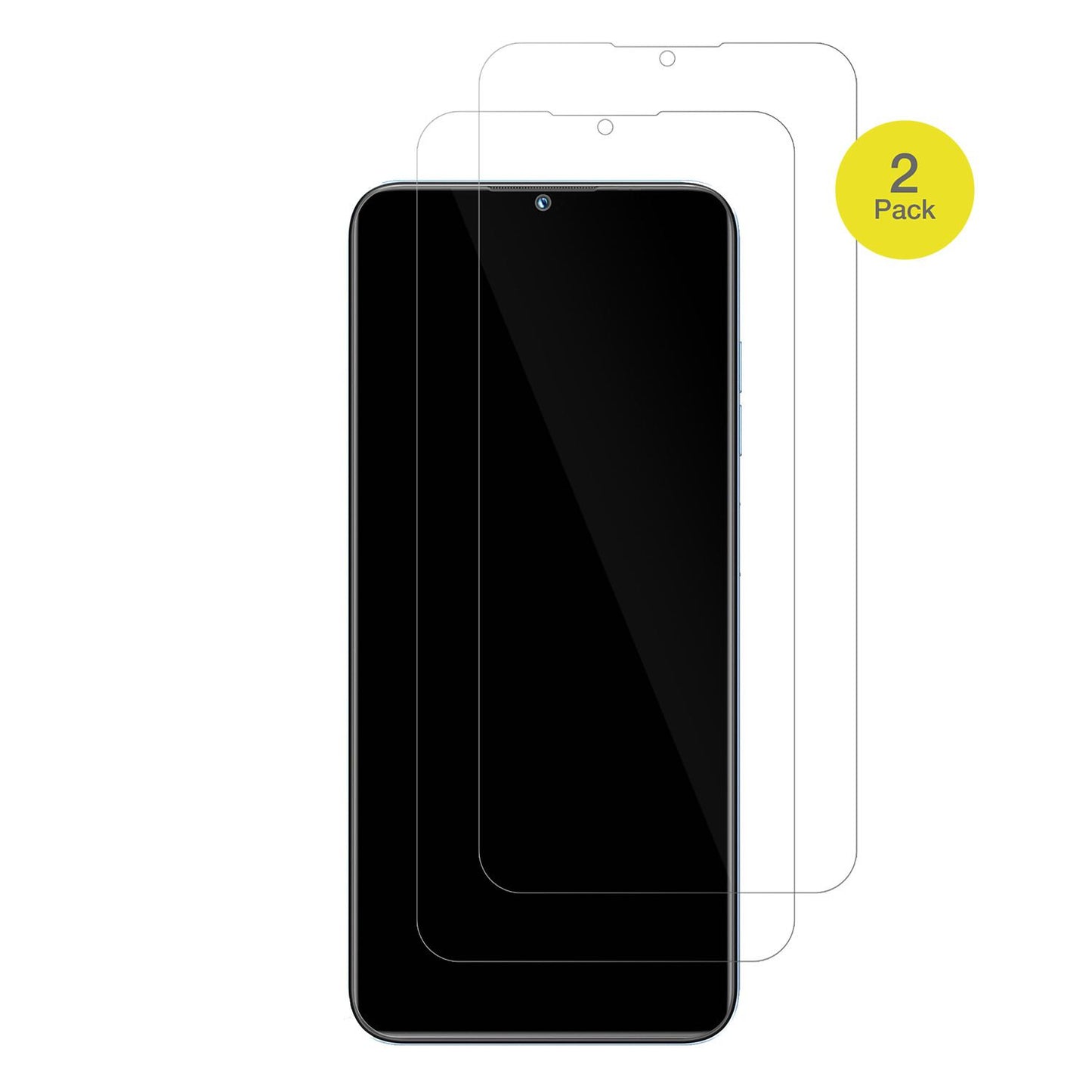 OukitelC36 mit aufgebrachter dipos Displayschutzfolie, glasklare Darstellung ohne Einschränkungen
