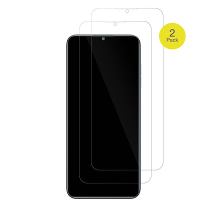 OukitelC36 mit aufgebrachter dipos Displayschutzfolie, glasklare Darstellung ohne Einschränkungen