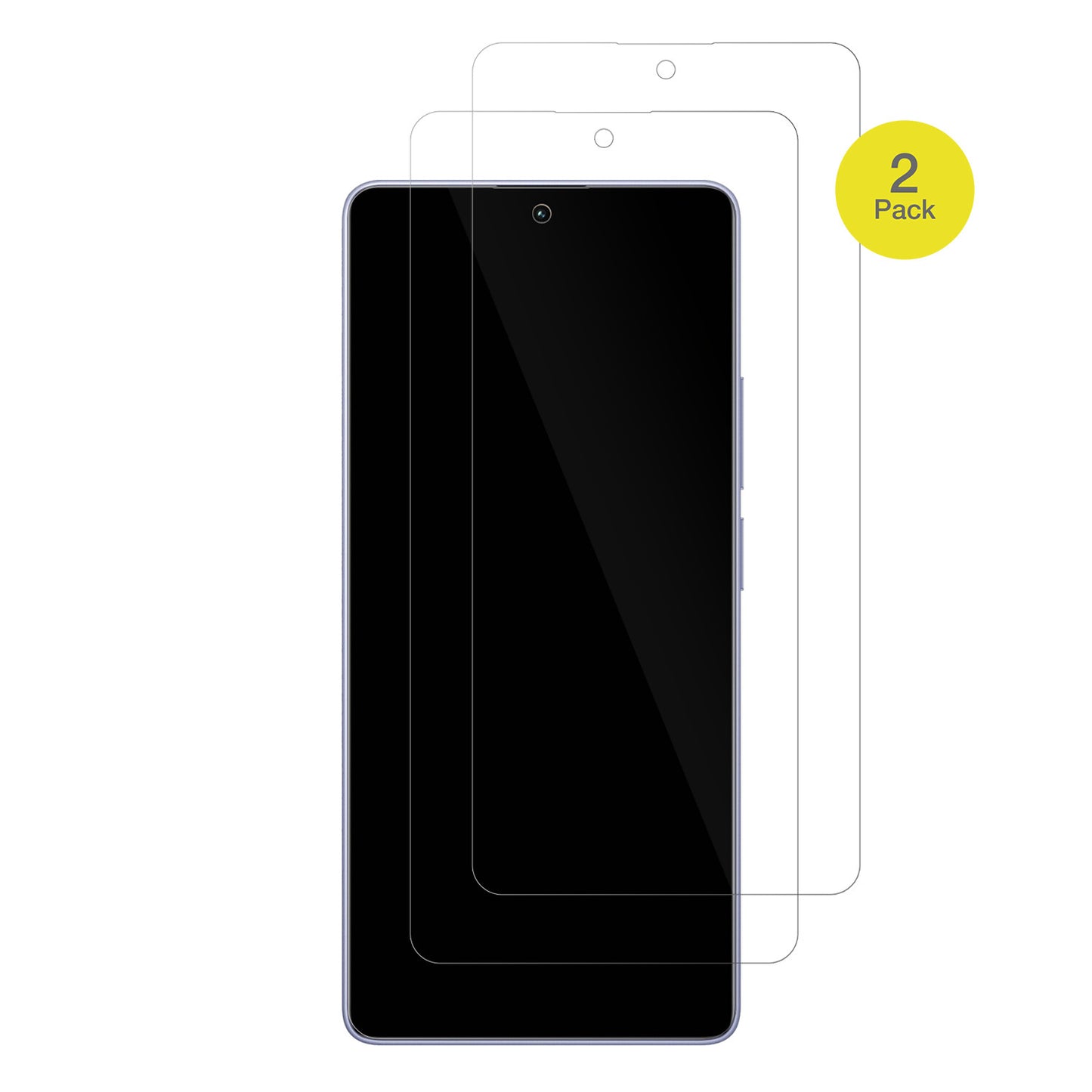 RedmiNote 13 4G mit aufgebrachter dipos Displayschutzfolie, glasklare Darstellung ohne Einschränkungen