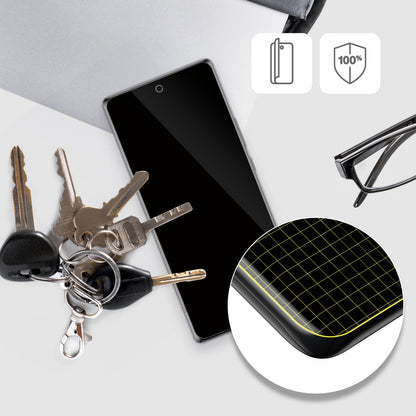 TecnoSpark 20 Pro+ mit aufgebrachter dipos Displayschutzfolie, glasklare Darstellung ohne Einschränkungen