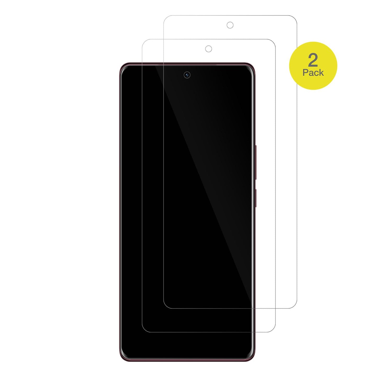 VivoV29e mit aufgebrachter dipos Displayschutzfolie, glasklare Darstellung ohne Einschränkungen