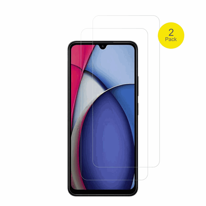XiaomiRedmi A3 Pro mit aufgebrachter dipos Displayschutzfolie, glasklare Darstellung ohne Einschränkungen