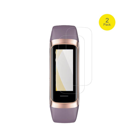 ZeacoolC60 Fitness Tracker mit aufgebrachter dipos Displayschutzfolie, glasklare Darstellung ohne Einschränkungen