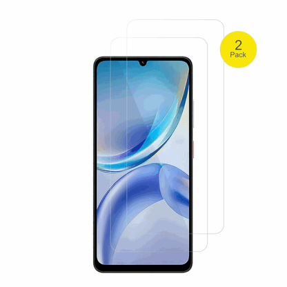 ZTEBlade A36 mit aufgebrachter dipos Displayschutzfolie, glasklare Darstellung ohne Einschränkungen
