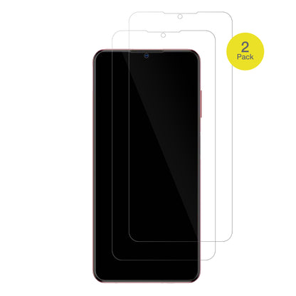 ZTEBlade V40 Vita mit aufgebrachter dipos Displayschutzfolie, glasklare Darstellung ohne Einschränkungen