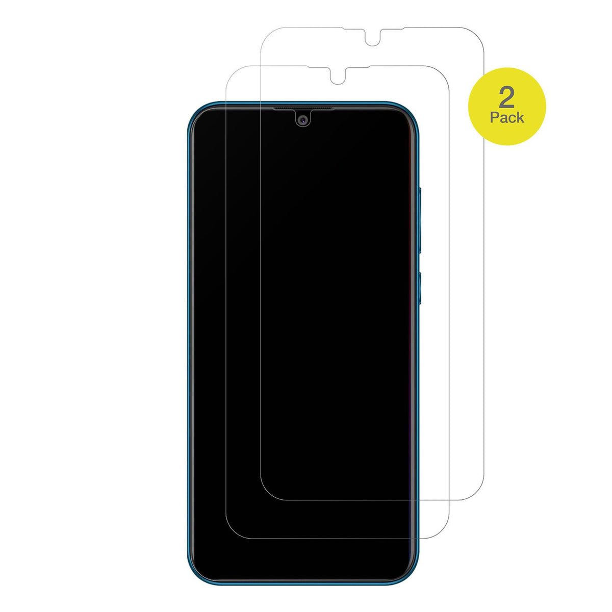 CoolpadCool 5 mit aufgebrachter dipos Flex Schutzfolie, glasklare Darstellung ohne Einschränkungen