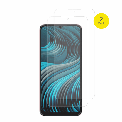 HMDVibe2 5G mit aufgebrachter dipos Flex Schutzfolie, glasklare Darstellung ohne Einschränkungen