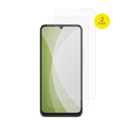 HonorChoice T10 mit aufgebrachter dipos Flex Schutzfolie, glasklare Darstellung ohne Einschränkungen
