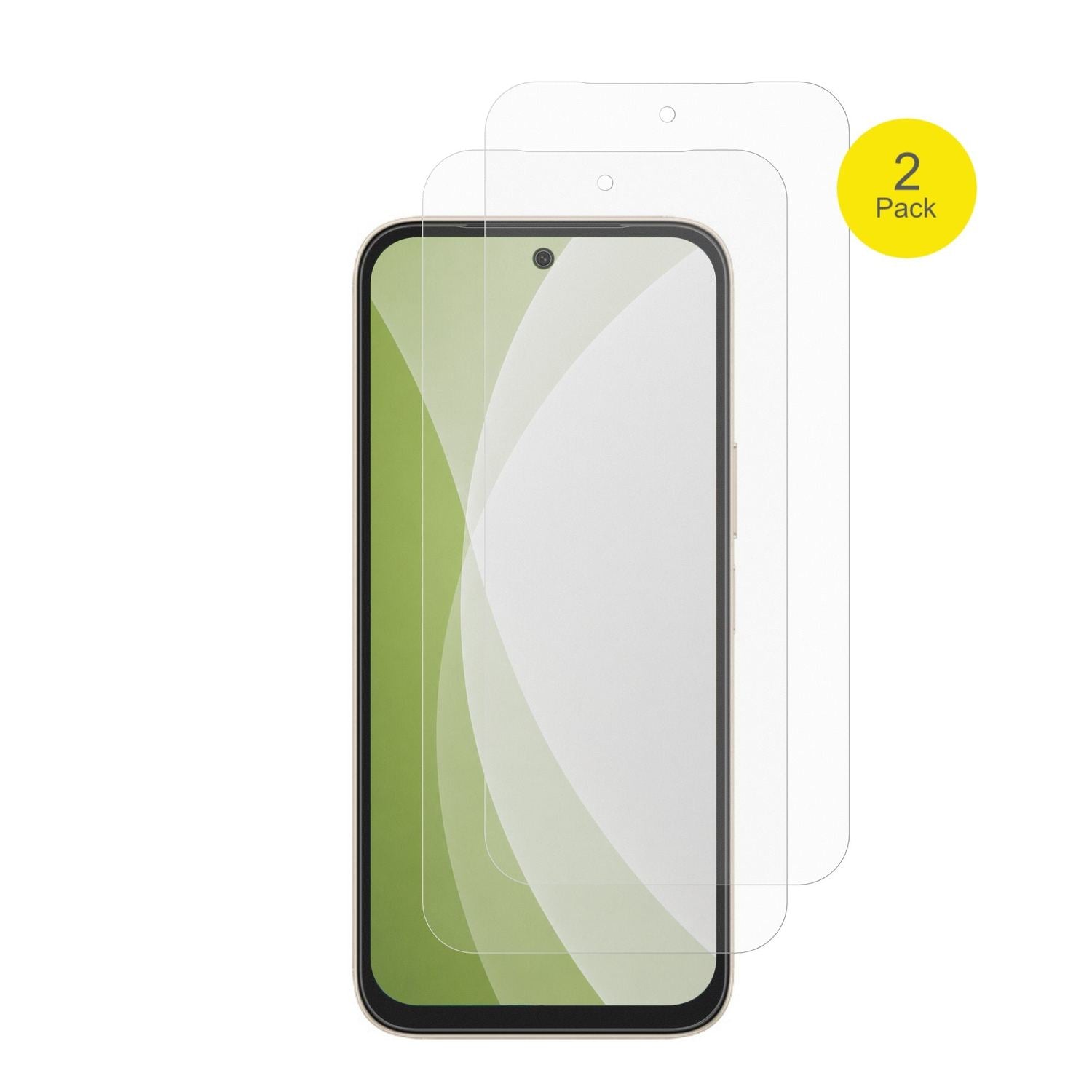HonorX6e mit aufgebrachter dipos Flex Schutzfolie, glasklare Darstellung ohne Einschränkungen