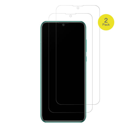HuaweiEnjoy 50 Pro mit aufgebrachter dipos Flex Schutzfolie, glasklare Darstellung ohne Einschränkungen
