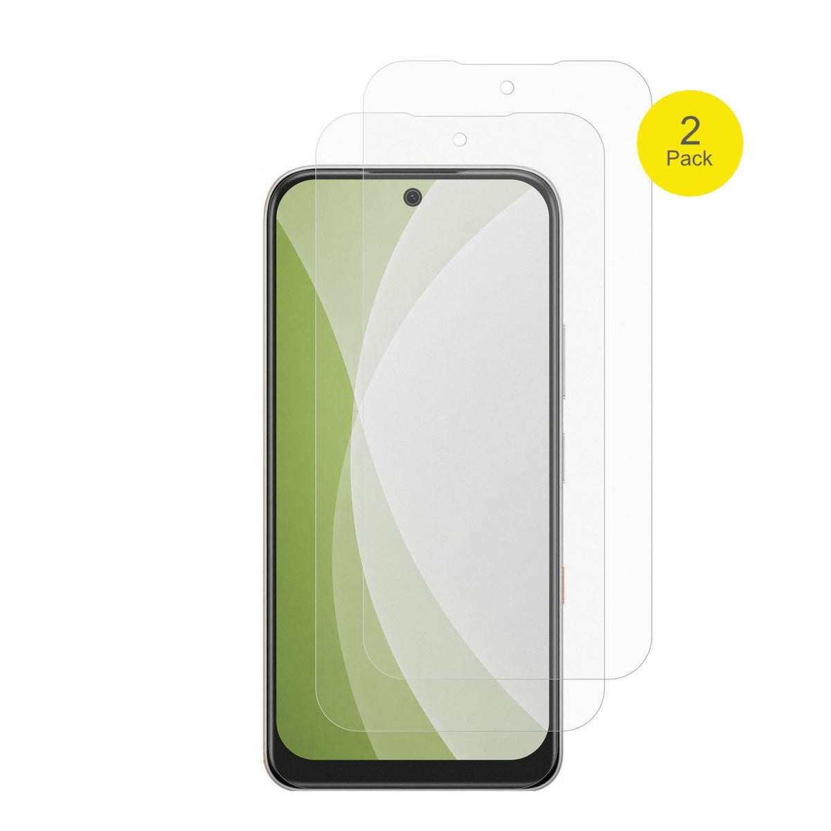 InfinixHot 70 Pro mit aufgebrachter dipos Flex Schutzfolie, glasklare Darstellung ohne Einschränkungen