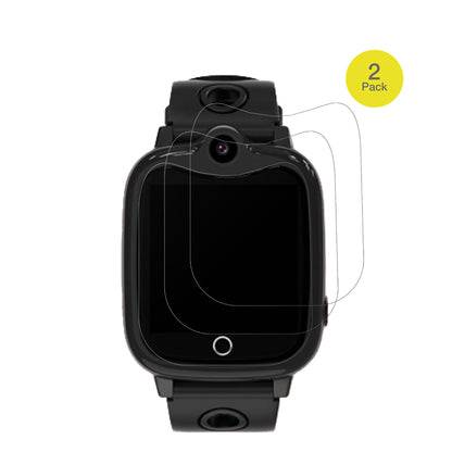 jiangshuSmartwatch Kinder 4G mit aufgebrachter dipos Flex Schutzfolie, glasklare Darstellung ohne Einschränkungen