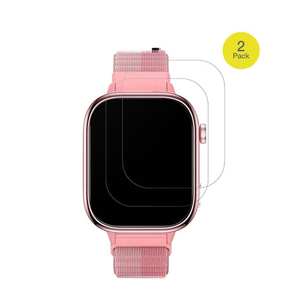 JoJoegoSmartwatch Kinder mit aufgebrachter dipos Flex Schutzfolie, glasklare Darstellung ohne Einschränkungen