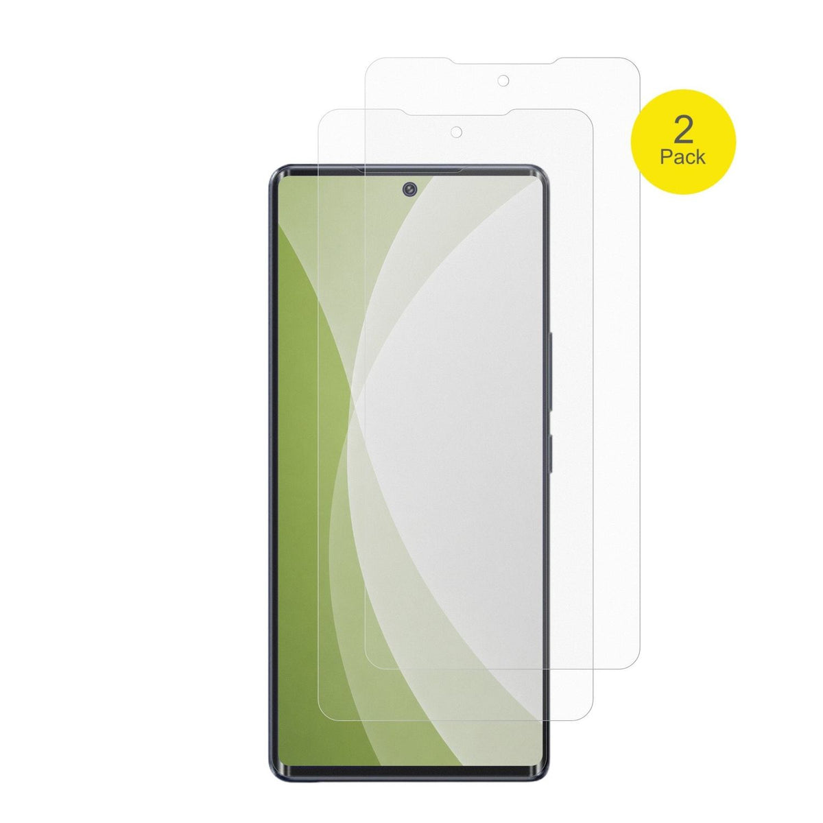 2x Full Cover matte Film for Lava Aura Curve Screen Protector Anti-Shock