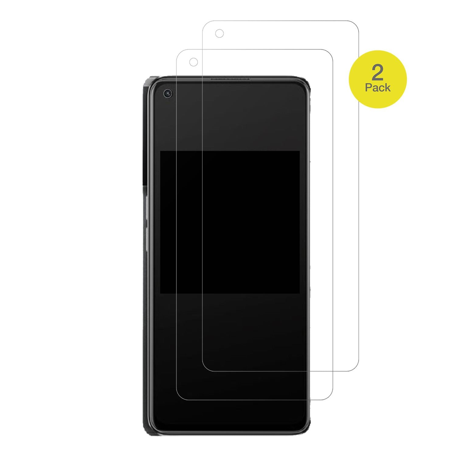 OppoK10 Pro mit aufgebrachter dipos Flex Schutzfolie, glasklare Darstellung ohne Einschränkungen