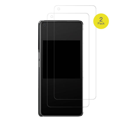 OppoK10 Pro mit aufgebrachter dipos Flex Schutzfolie, glasklare Darstellung ohne Einschränkungen