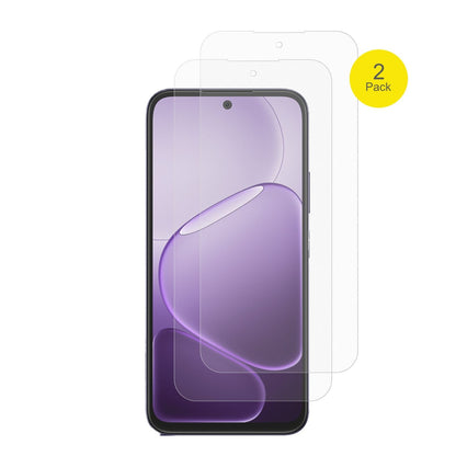 OppoK14 5G mit aufgebrachter dipos Flex Schutzfolie, glasklare Darstellung ohne Einschränkungen