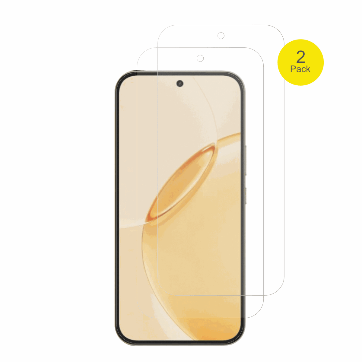 Realme16 Pro Plus 5G mit aufgebrachter dipos Flex Schutzfolie, glasklare Darstellung ohne Einschränkungen