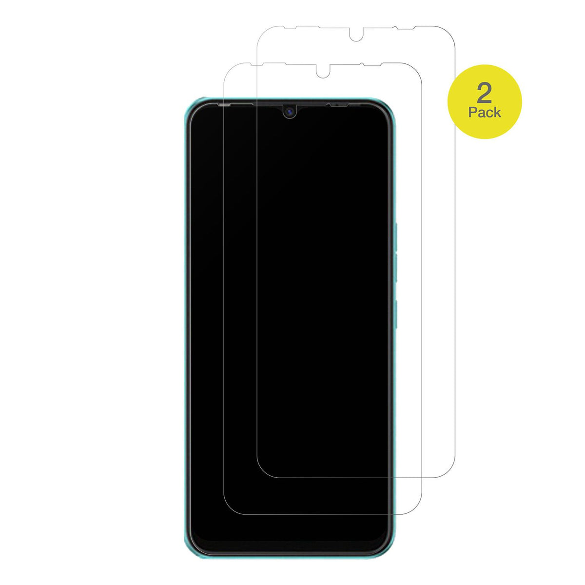 TecnoSpark 8C mit aufgebrachter dipos Flex Schutzfolie, glasklare Darstellung ohne Einschränkungen